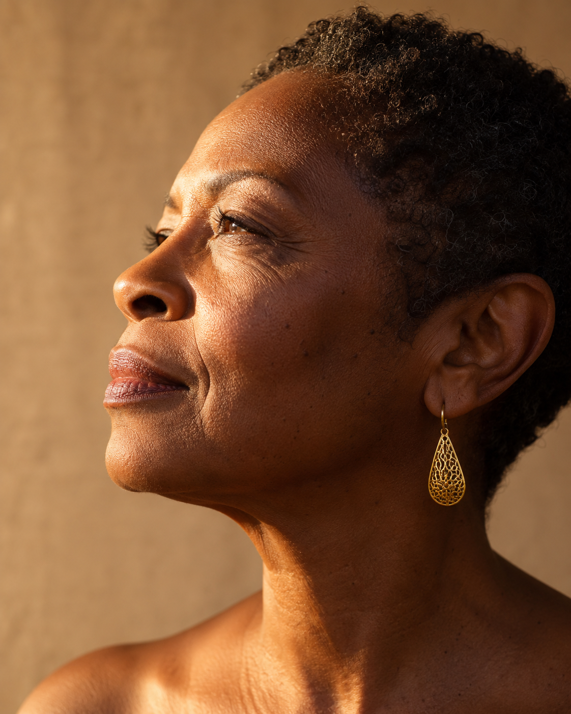 Sunlight on deep skin